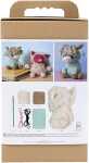 creativ company Kreativ Set Amigurumi Kuh beige/mint