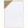 creativ company Leinwandplatte mit Holzrahmen 280g 21x29,7cm
