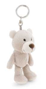 NICI GREEN Schlüsselanhänger Bär Finni beige 10cm