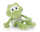 NICI GREEN Kuscheltier Frosch Fridolin Frog schlenkernd grün 18cm