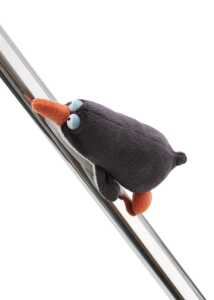 NICI GREEN Magnettier MagNICI Pinguin Jorge Thunder grau 12cm
