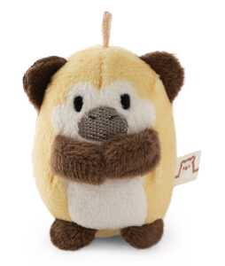NICI Kuscheltier mymochi Affe Manki braun 5cm