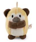 NICI Kuscheltier mymochi Affe Manki braun 5cm