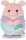 NICI Kuscheltier mymochi Schwein Onk mit Muschel und Meerjungfraukostüm rosa 8cm Geschenkbox
