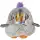 NICI Kuscheltier mymochi Sittich Chipsy mit Steckenpferd und Ritterkostüm beige 8cm Geschenkbox