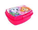 Brotdose PAW PATROL Girl zweigeteilt rosa 580ml