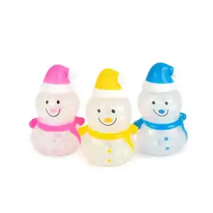 Knautschfigur Magic Moments Snow Friends Splashy Sparkle Schneemann pink blau gelb 3fach sortiert