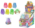 Knautschfigur Stretchy Glitzer Capybara 6fach sortiert