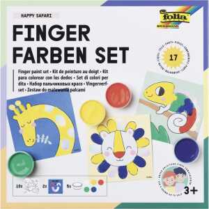 Folia Fingerfarben Happy Safari