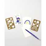 Folia Spielkarten blanko 6,5x10cm