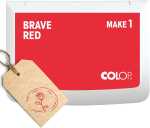 Stempelkissen Make 1 brave red 50x90xmm