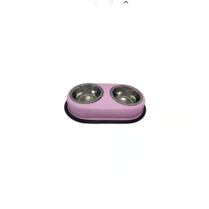 Doppelfressnapf Katze rosa 400ml