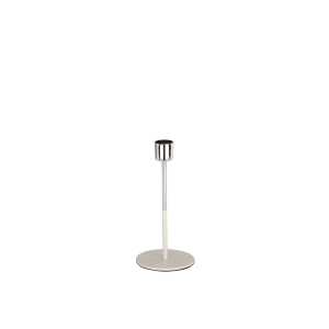 Kerzenhalter silber 17cm aus Metall