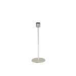 Kerzenhalter silber 23cm aus Metall