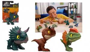 Actionfigur Jurassic World Mighty Little Biter sortiert