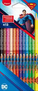 Maped Buntstifte DC Superman 12 Stück