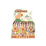 Mini-Notizblock Capybara 104 Blatt 3fach sortiert