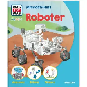TESSLOFF Mitmach Heft WAS IST WAS Junior Roboter