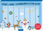 arsEdition Rätselblock Stadt, Land, Schneeballschlacht