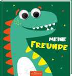 arsEdition Freundebuch mit Wackelaugen Meine Freunde Dino