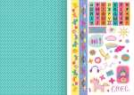 arsEdition Stickerheft I Love Summer Sticker-Liebe...