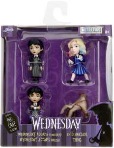 Sammelfiguren Wednesday Figurenset 6cm 4 Stück