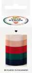 folia Satinbänder Classic 5 Farben 10mmx4m 5 Stück