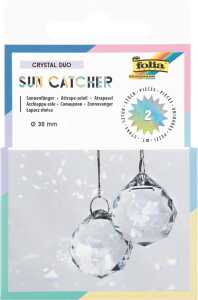 folia Kristallkugeln Sun Catcher Crystal Duo Ø3cm 2 Stück