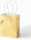 folia Papiertüten Gold glänzend Größe S 12x5,5x15cm 10 Stück Kraftpapier