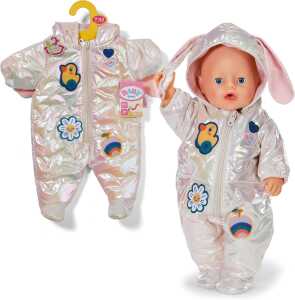 Zapf Creation Puppenkleidung BABY born Schneeanzug creme 43cm
