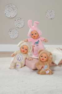 Zapf Creation Puppe BABY born for Babies Cutie 18cm 3fach sortiert