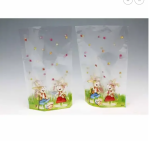 Gebäckbeutel Ostern Hase mit Stock 145x235mm 5...