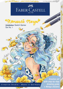 Faber-Castell Sketch Marker Goldfaber Romantic Manga 1