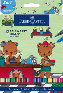 Faber-Castell Sketch Marker Goldfaber Bold Easy 12er Etui