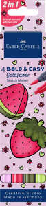 Faber-Castell Sketch Marker Goldfaber Bold Easy I 4er Etui