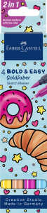 Faber-Castell Sketch Marker Goldfaber Bold Easy II 4er Etui