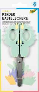 Folia Kinder Bastelschere Dino mint/gelb abgerundete Spitze