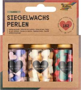 Folia Siegelwachs Perlen Classic 162 Stück