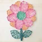 Pebaro Nagelbild Set Blume