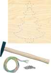 Pebaro Nagelbild Set Tannenbaum