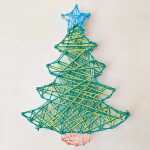 Pebaro Nagelbild Set Tannenbaum