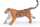 Papo Spielfigur Laufender Tiger orange/schwarz 7cm