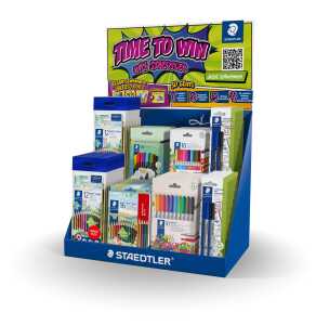 STAEDTLER Thekendisplay Back to School Sonderfüllung Lotterie 64 Teile