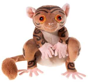 Plüsch Die Schule der magischen Tiere Affe Koboldmaki Fitzgeraldo braun 13cm Recyclingmaterial