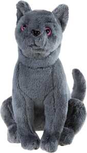 Plüsch Die Schule der magischen Tiere Kater Karajan grau 25cm Recyclingmaterial