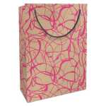 Braun & Company Geschenktasche Modern pink 23x33x11cm...