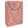 Braun & Company Geschenktasche Modern pink 23x33x11cm Kraftpapier
