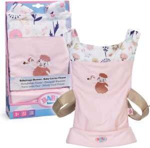 Zapf Creation Babytragesitz BABY born Blumen