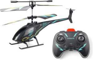 IR Helikopter Silverlit FLYBOTIC Air Mamba 23cm schwarz/türkis