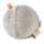 Rasselball Faultier grau